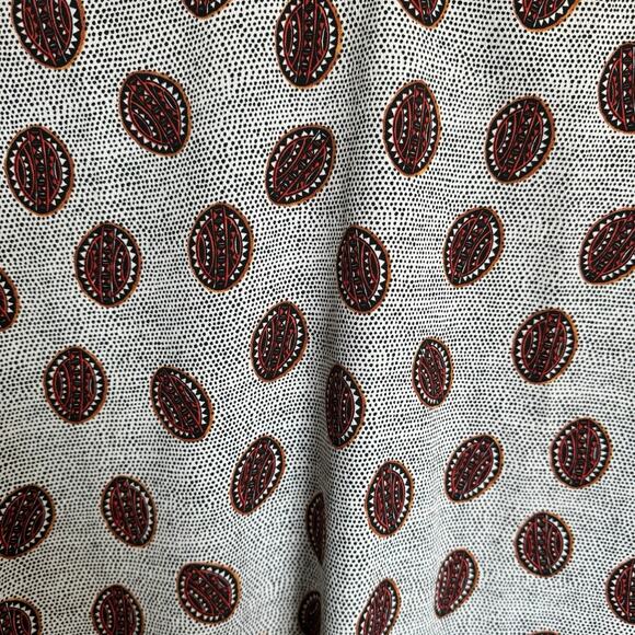 Bimba Y Lola Abstract Print Sleeveless Blouse Top White Black Size Medium - Picture 5 of 10